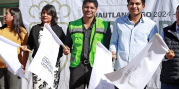 Omar Muñoz arranca obra en la Colonia Nueva Alemania en Cuautlancingo