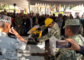 Arranca en San Martín Texmelucan la campaña “Sí al Desarme, Sí a La Paz”