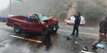 Accidente automovilístico cobra la vida de una persona en la Virreyes-Teziutlán.