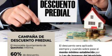 El Ayuntamiento de Quecholac lanza campaña de Descuento Predial 2025