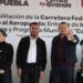 Alejandro Armenta y Roberto Solís dan banderazo a obras de infraestructura vial, educativa y comunitaria en Huejotzingo