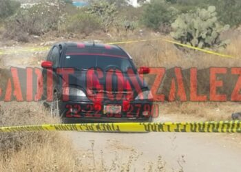 Localizan cadáver con impactos de bala en Tecamachalco.