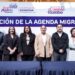Refuerza Lupita Cuautle el apoyo a migrantes con una agenda solidaria
