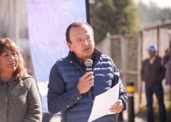 San Andrés Cholula avanza con la rehabilitación de la calle Revolución