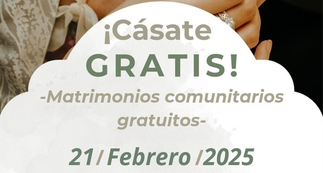 Se realizarán matrimonios comunitarios gratuitos en Texmelucan