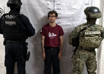 SSCYPC de Cuatlancingo detiene a un hombre por supuesto narcomenudeo y robó de vehículo