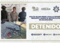 Policía de San Pedro Cholula detiene a presunto ladrón de motocicletas en Zacapechpan