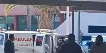 Un saldo de una persona lesionada luego de que al  menos tres hombres armados asaltaron a los cuentahabientes del Banco BBVA Texmelucan