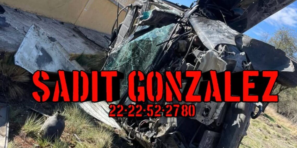 Dos lesionados y un muerto deja fatal accidente en Acajete.