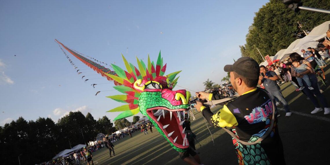 Inicia el Festival Volarte 2025 en San Andrés Cholula: Magia, alegría y tradición en el cielo