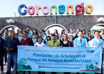 Impulsa Coronango el cuidado del medio ambiente con reforestación y programa Adopta un Árbol