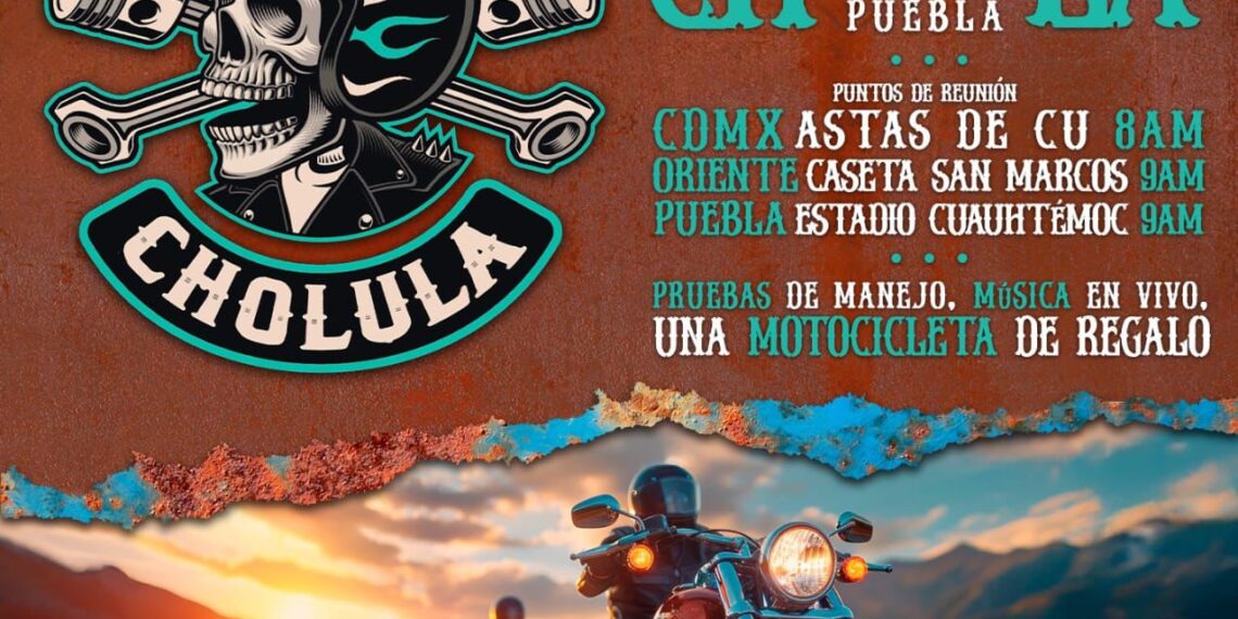 Anuncia Gobierno de Cholula «Mega Rodada 2025»