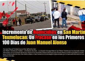 Incremento de Homicidios en San Martín Texmelucan: Un Fracaso en los Primeros 100 Días de Juan Manuel Alonso