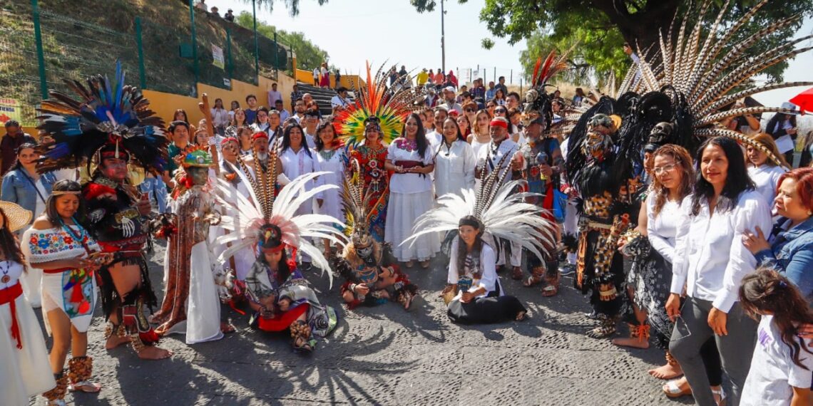 Tradición, arte y cultura en el arranque del Equinoccio Xopanilhuitl 2025 en San Pedro Cholula