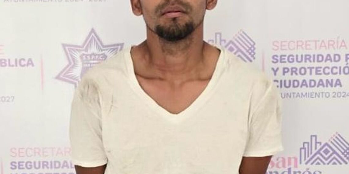 Detiene Policía de San Andrés Cholula a probable responsable de delitos contra la salud