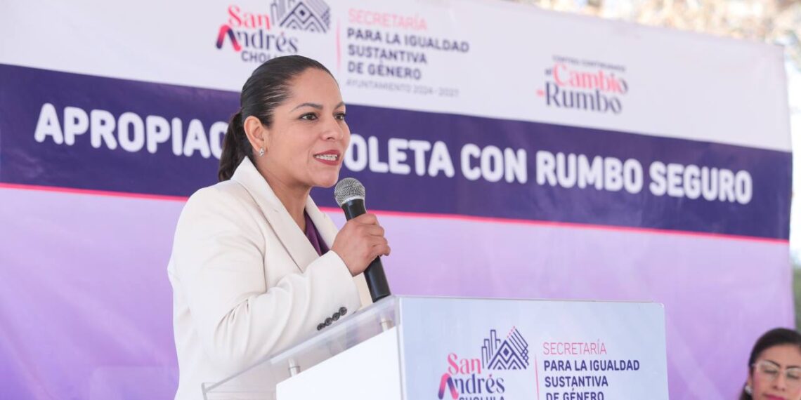 Combate Gobierno municipal de Lupita Cuautle el acoso sexual con ‘Apropiación Violeta’