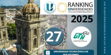 UTH dentro de las 30 mejores universidades del estado