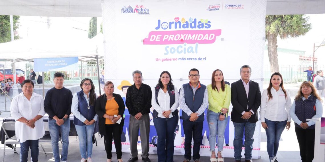 Más cerca de la gente con Jornada de Proximidad Social en San Luis Tehuiloyocan