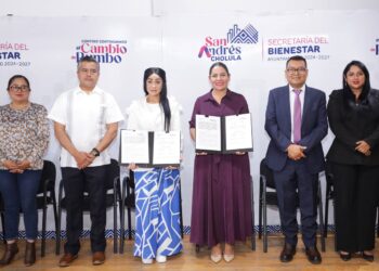 San Andrés Cholula y la CDH Puebla firman convenio para fortalecer los derechos humanos