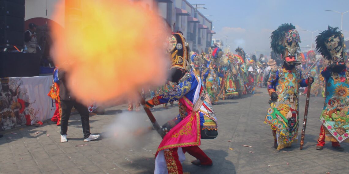 Huejotzingo recibe a más de 200 mil visitantes y genera más de 46 millones de pesos en su carnaval 2025