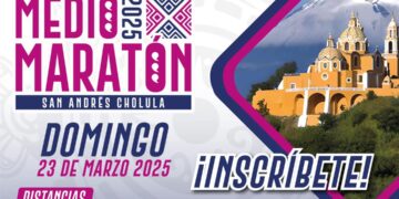 Medio Maratón Equinoccio y Espectáculo de Lucha Libre en San Andrés Cholula.