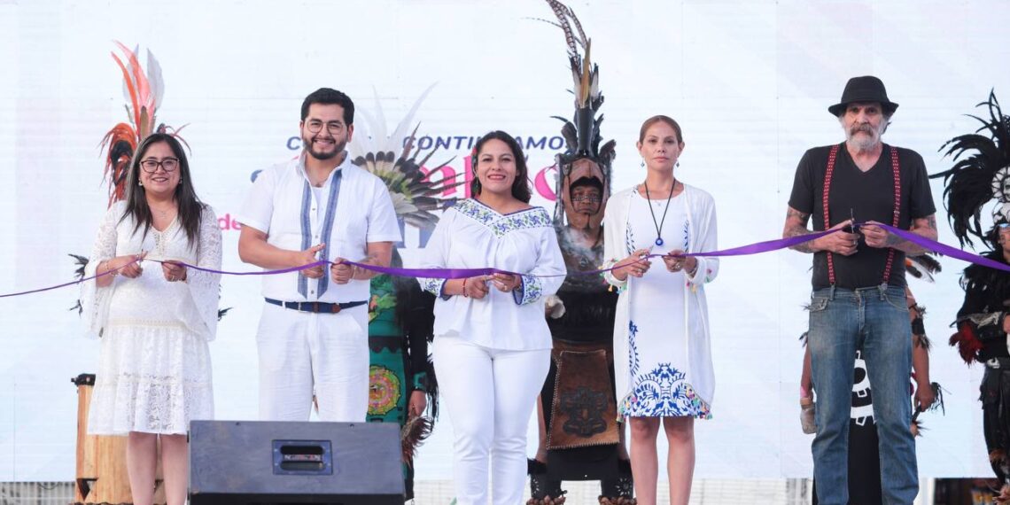 Inaugura Lupita Cuautle el Festival Equinoccio 2025