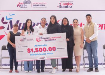 Impulsa Lupita Cuautle autonomía económica de mujeres en San Andrés Cholula