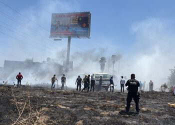 Incendio en San Antonio Mihuacán