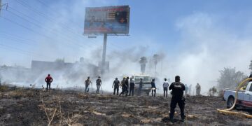 Incendio en San Antonio Mihuacán