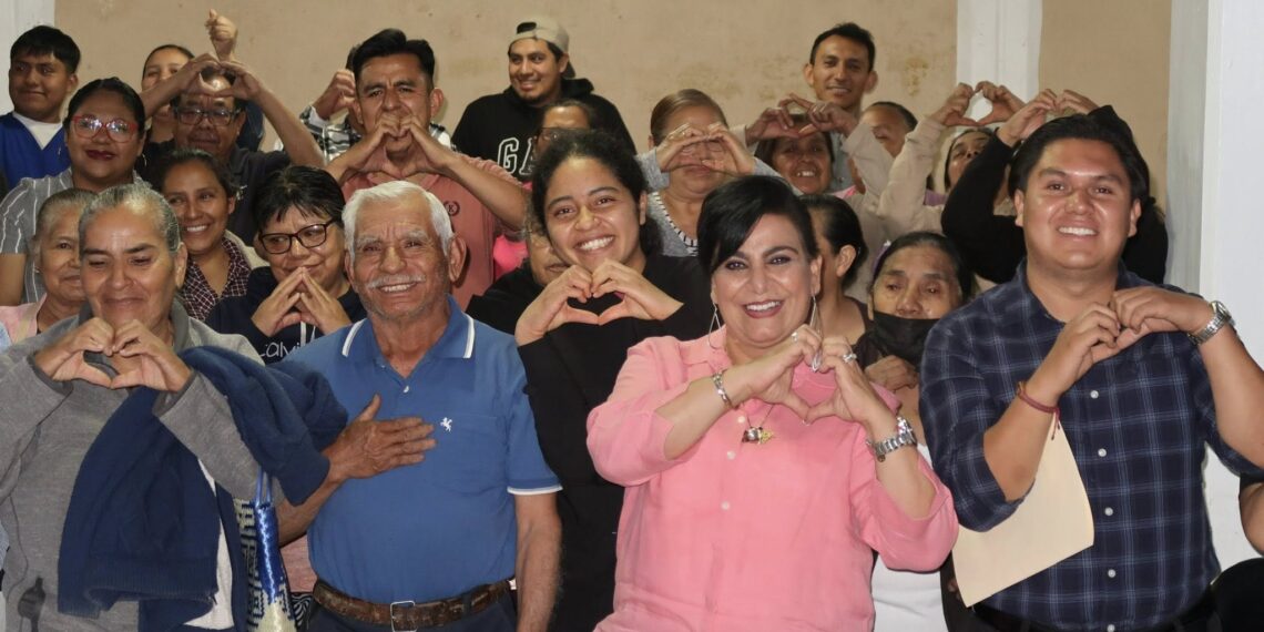 Lupita Yamak fortalece el bienestar en comunidades de Tlalancaleca