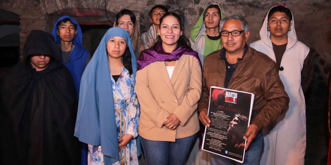 San Andrés Cholula fortalece sus tradiciones con actividades de Semana Santa