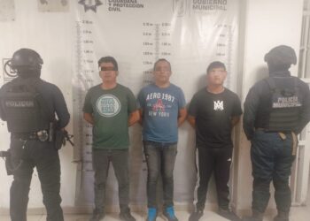 Detienen a tres sujetos armados en Cuautlancingo