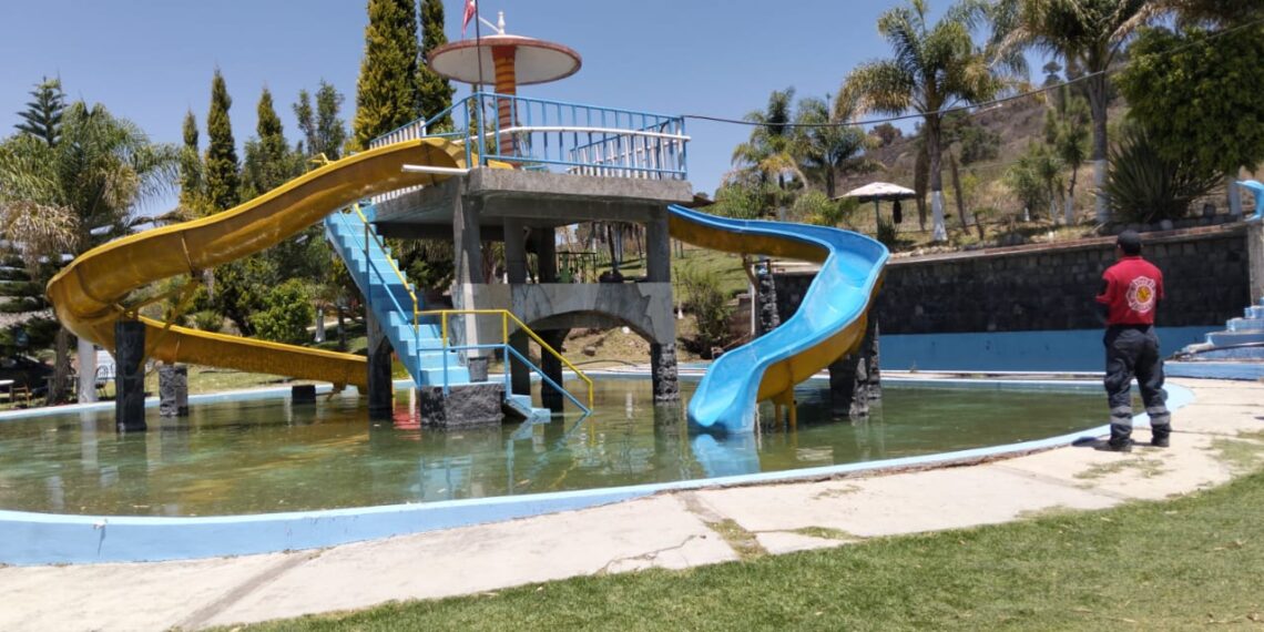 Protección Civil de San Pedro Cholula supervisa balnearios durante Semana Santa