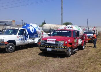 Protección Civil de Cuautlancingo retira vehículos de gas sin medidas de seguridad