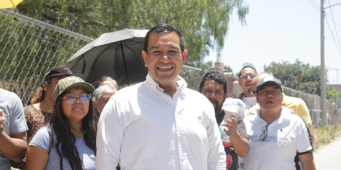 Antonio Sorela Castillo, candidato a la SCJN, recorre Cholula y Cuautlancingo