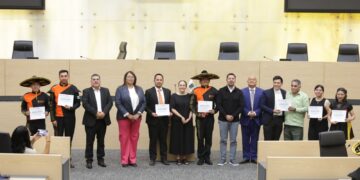 Congreso del Estado reconoce a Marching Bands