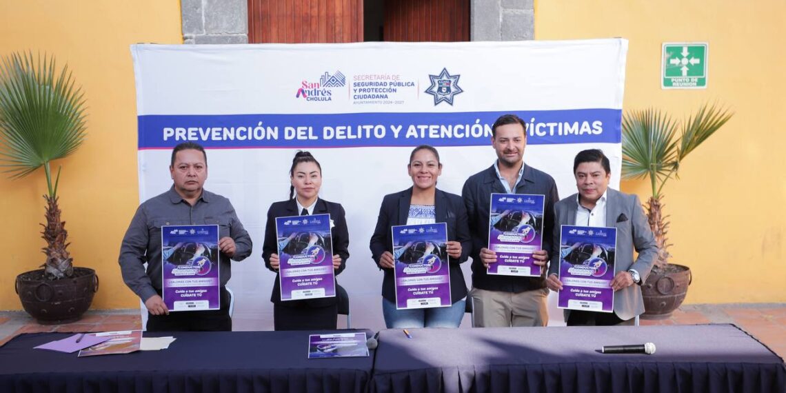 «Conductor Designado», la nueva estrategia vial en San Andrés Cholula
