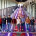 Encabeza Tonantzin Fernández la colocación de la alfombra monumental de Semana Santa en San Pedro Cholula