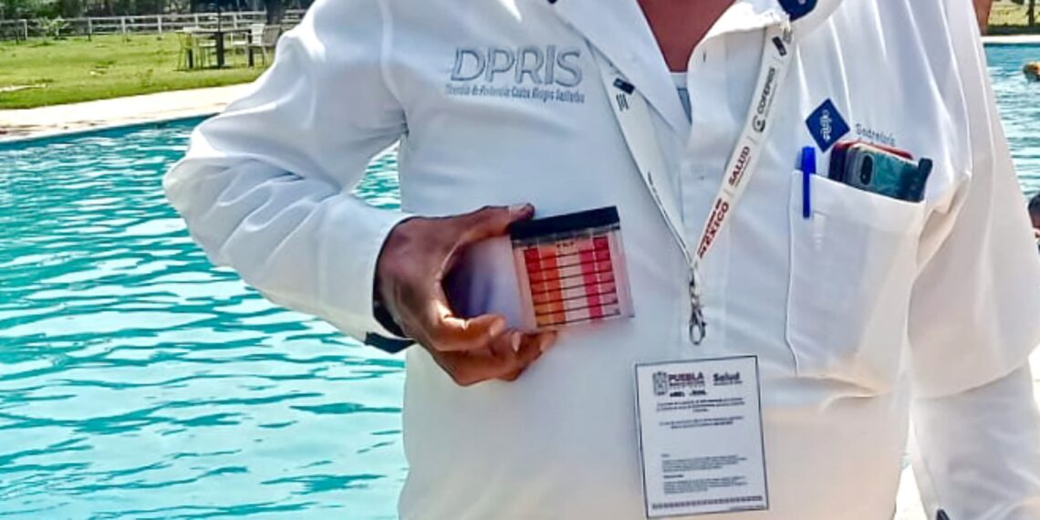 Gobierno de Puebla Refuerza Verificación Sanitaria en Balnearios Durante Temporada Vacacional