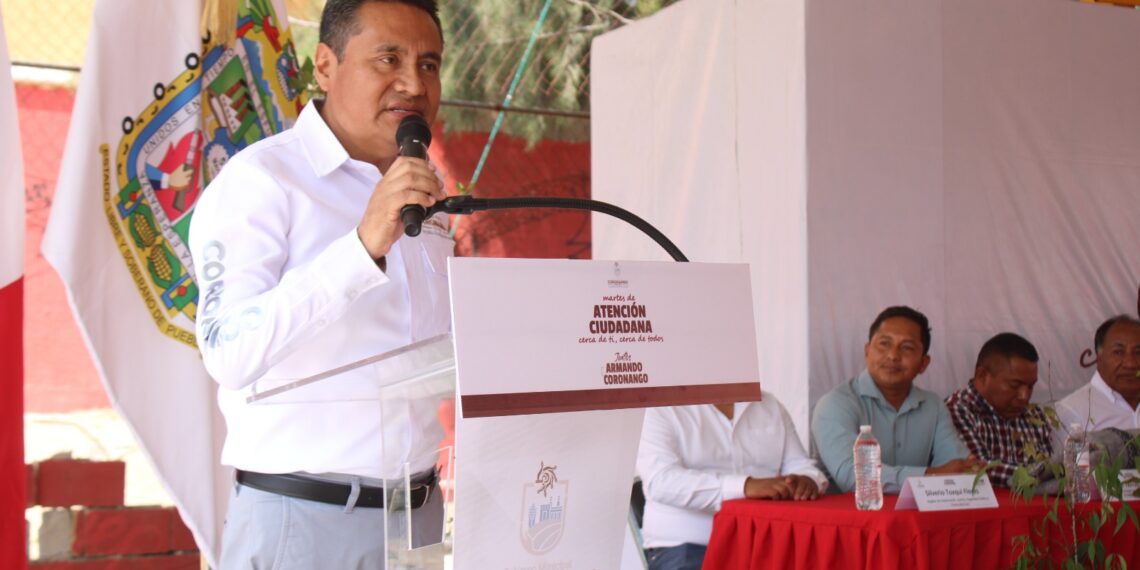 Modernización del alumbrado publico en Coronango