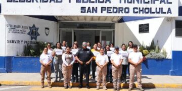 Limpian la Dirección de Transito en Cholula