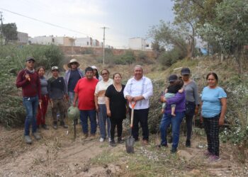 Limpian barranca “La Poza” en Amozoc como parte de jornadas de mantenimiento