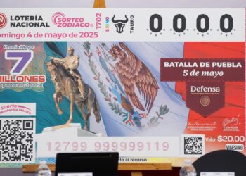 Conoce el Billete Conmemorativo por la Batalla del 5 de Mayo del Sorteo Zodiaco