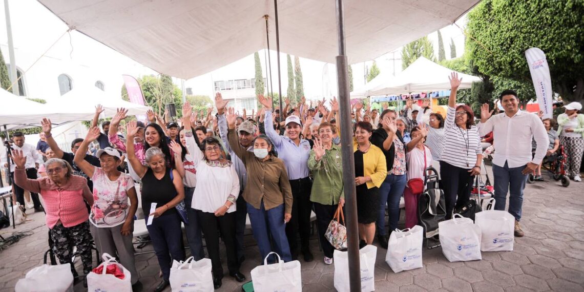 Entrega de Apoyos Alimentarios en San Andrés Cholula