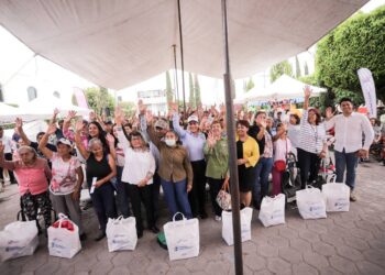 Entrega de Apoyos Alimentarios en San Andrés Cholula
