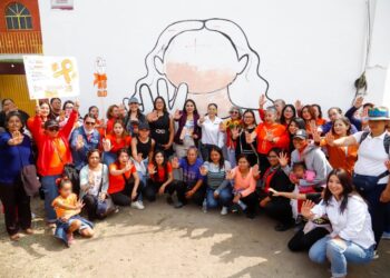 San Pedro Cholula impulsa acciones por el Día Naranja con inauguración de murales conmemorativos