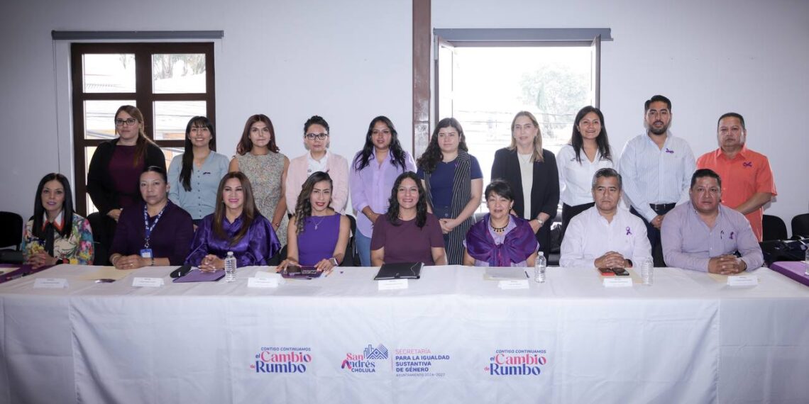 «Puerta Violeta» la estrategia de seguridad en San Andrés Cholula