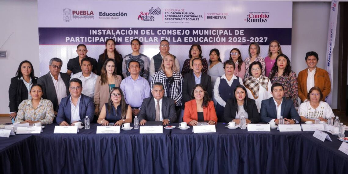 Consejo Municipal de Participación Escolar en San Andrés Cholula