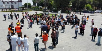 Simulacro Nacional 2025 en San Pedro Cholula