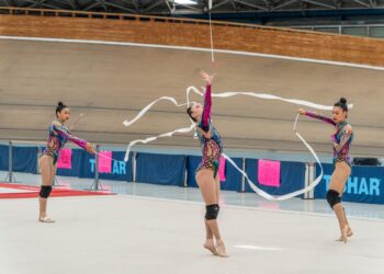Conjunto mexicano de gimnasia rítmica presenta nuevas rutinas rumbo a la Copa Mundial